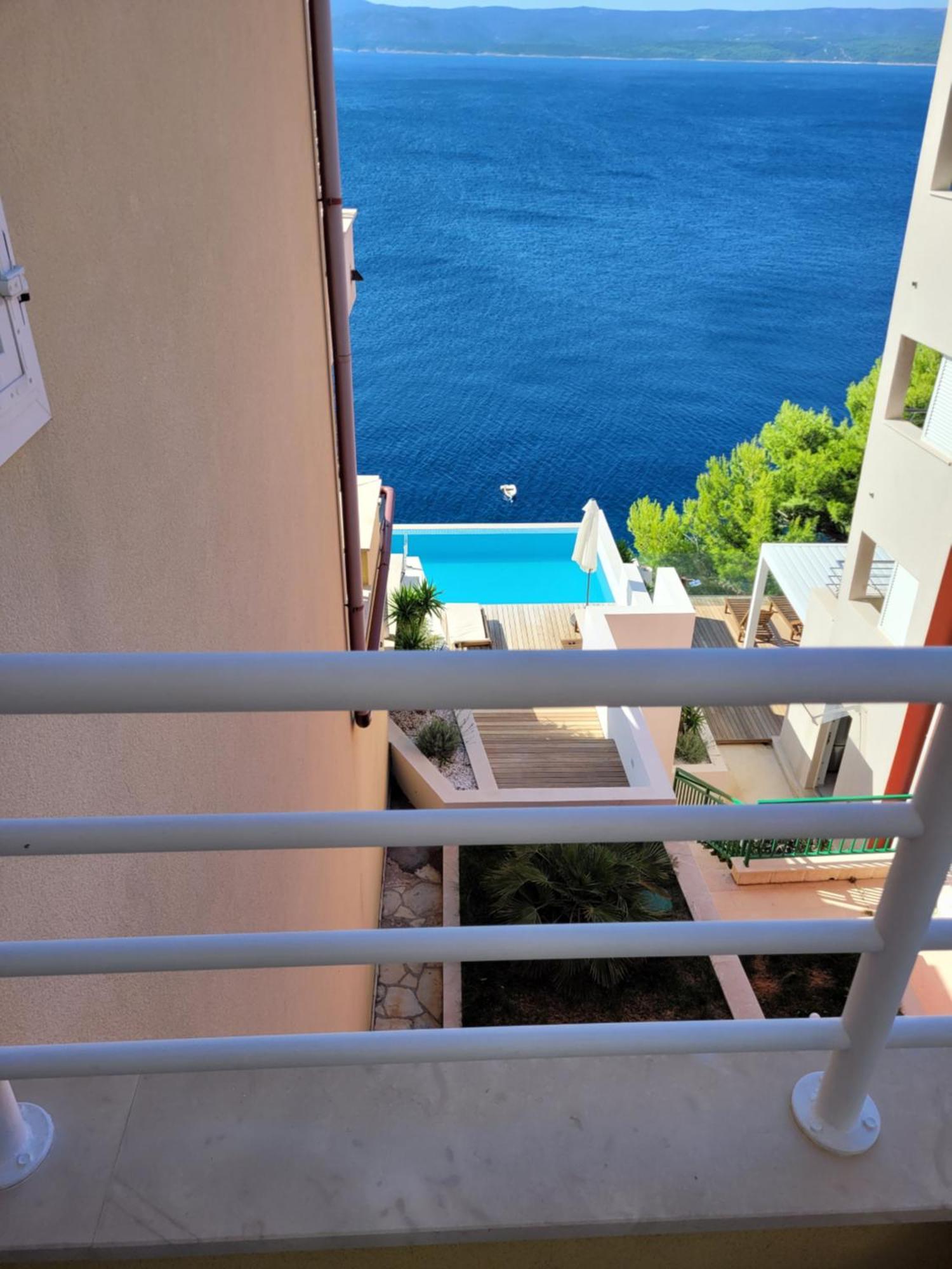 Luxury Apartments Villa Ruzmarina With New Heated Infinity Pool And Lounge Area Marusici  Экстерьер фото